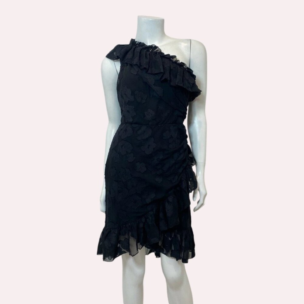 NWT Ulla Johnson Rimona Dress in Noir Size 4 $550
